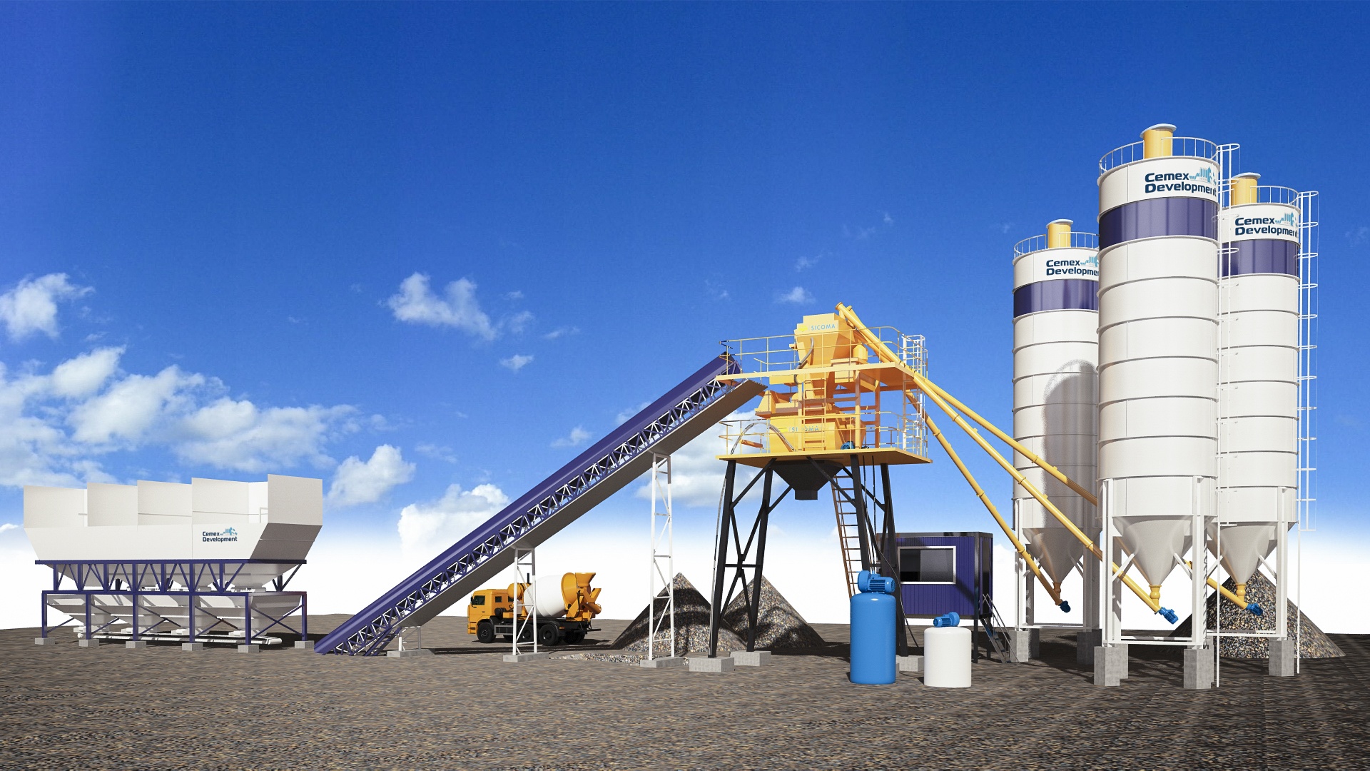 Beton Santrali Resim